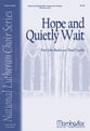 Hope and Quietly Wait SATB choral sheet music cover